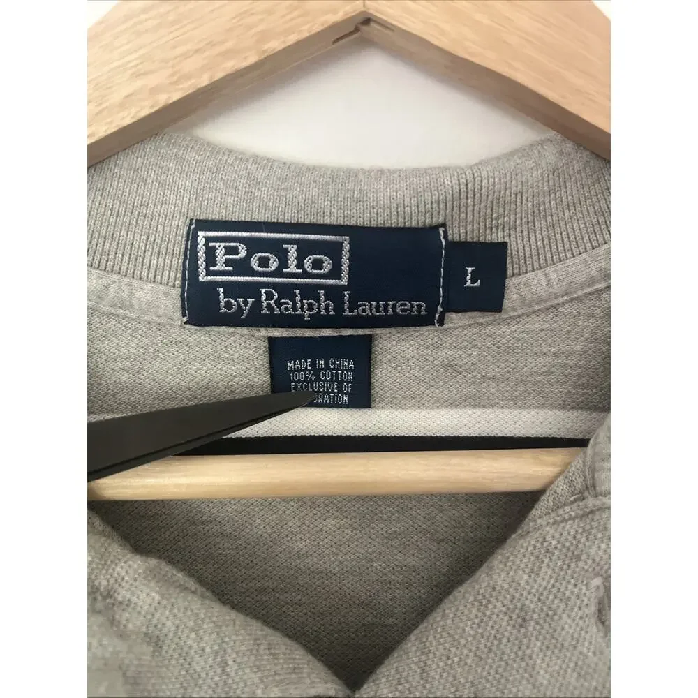 Polo Ralph Lauren Striped Mens Polo Short Sleeve Shirt Large‎